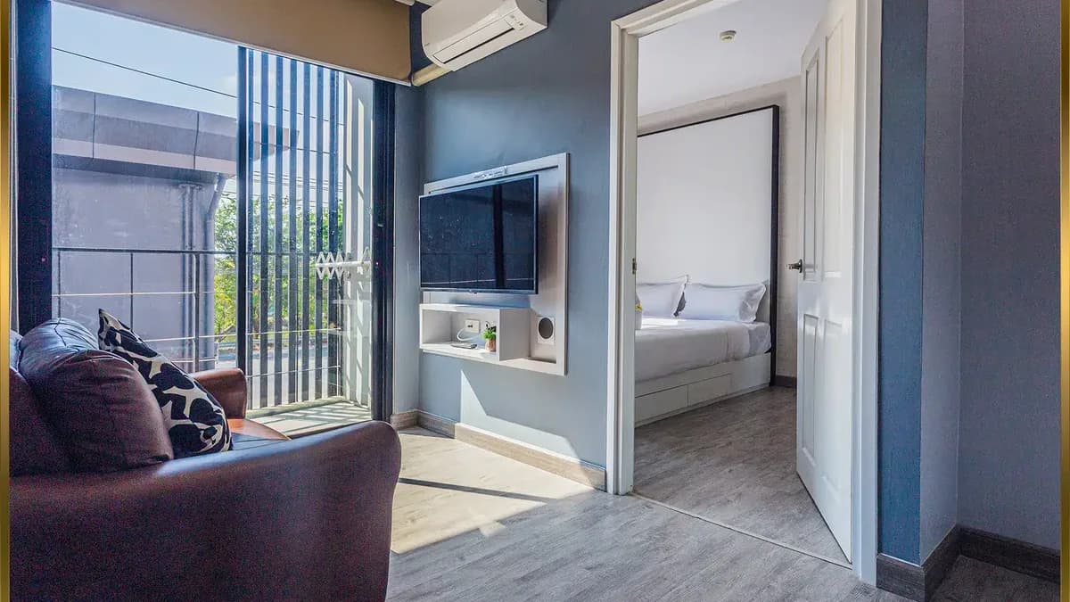 ห้องนั่งเล่น Deluxe T62Residence