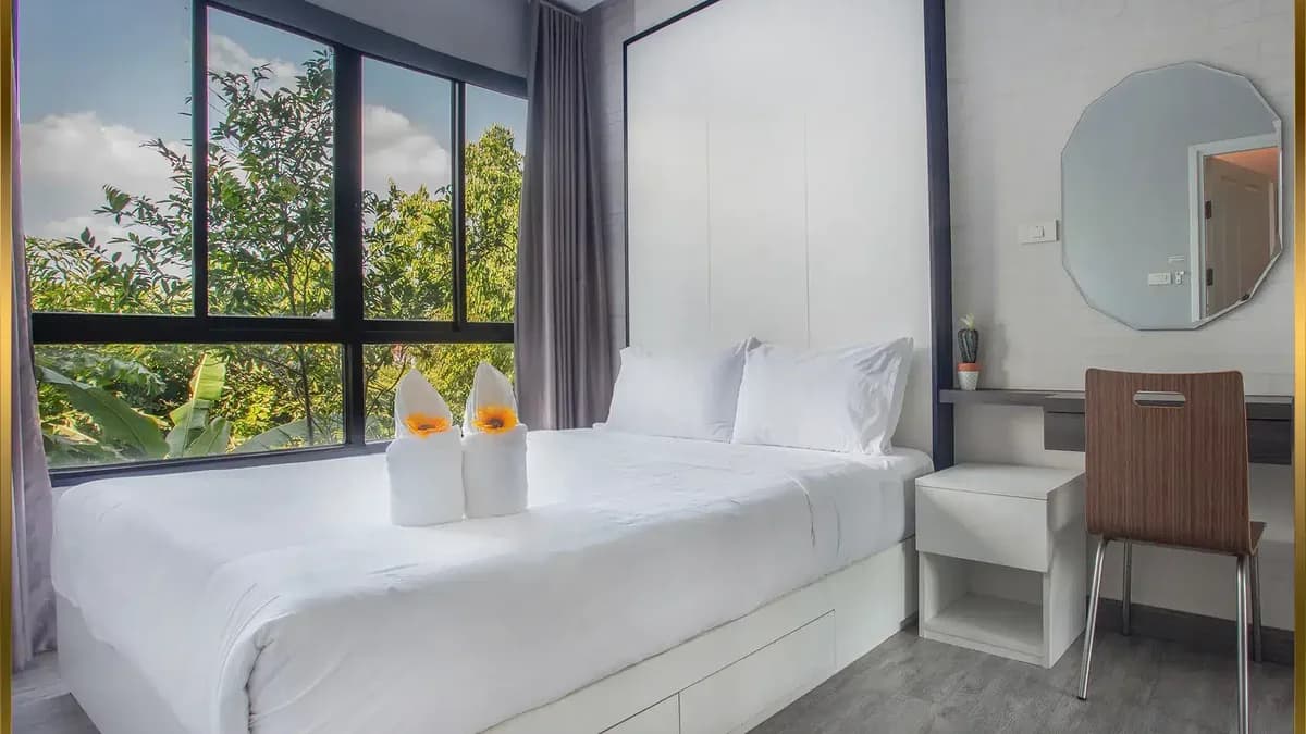 ห้องนอน Standard T62Residence คลอง 5 รังสิต