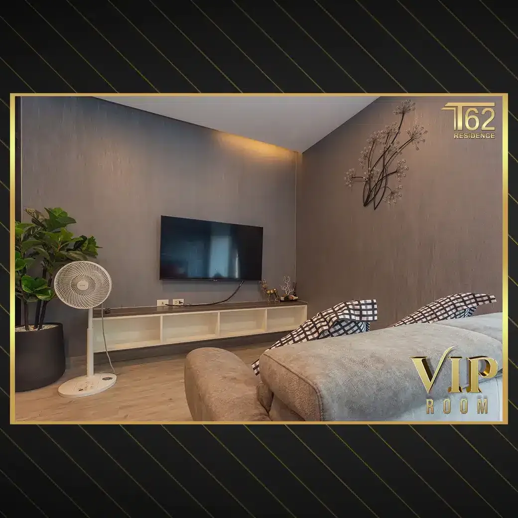 ห้องพัก VIP T62Residence มุมมองห้องน้ำ