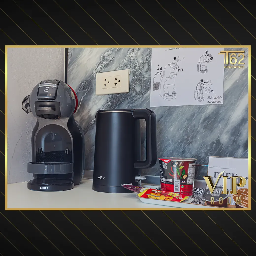 ห้องพัก VIP T62Residence ภาพรวมห้องพัก