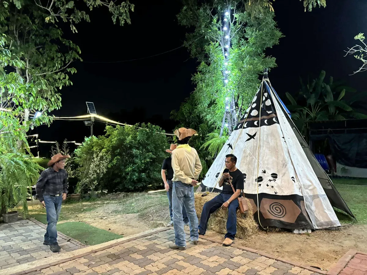 ร้านครัวจิตรา การ์เด้นเฮ้าส์ บรรยากาศภายในร้าน